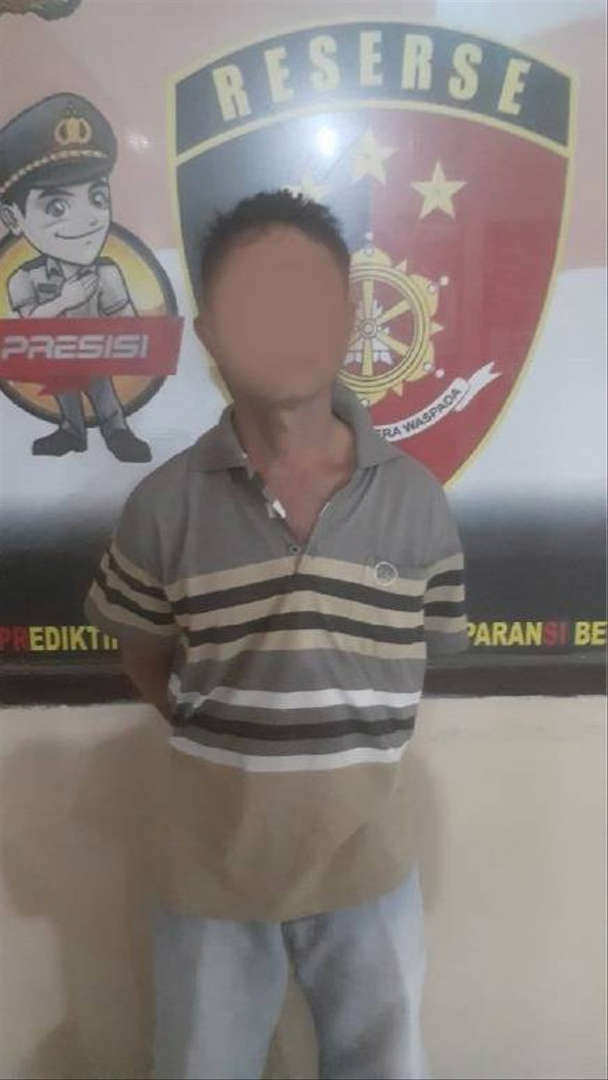Bejat! Ayah di Lampung Tega Setubuhi Anak Tirinya yang Masih SD hingga 8 Kali